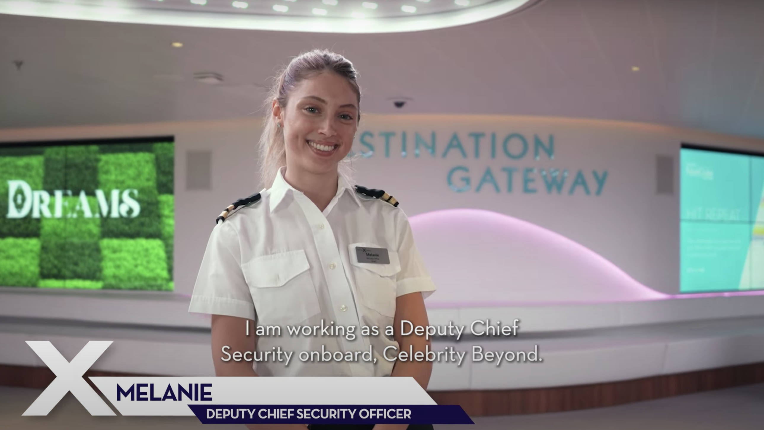 Melanie, our Deputy Chief Security Officer